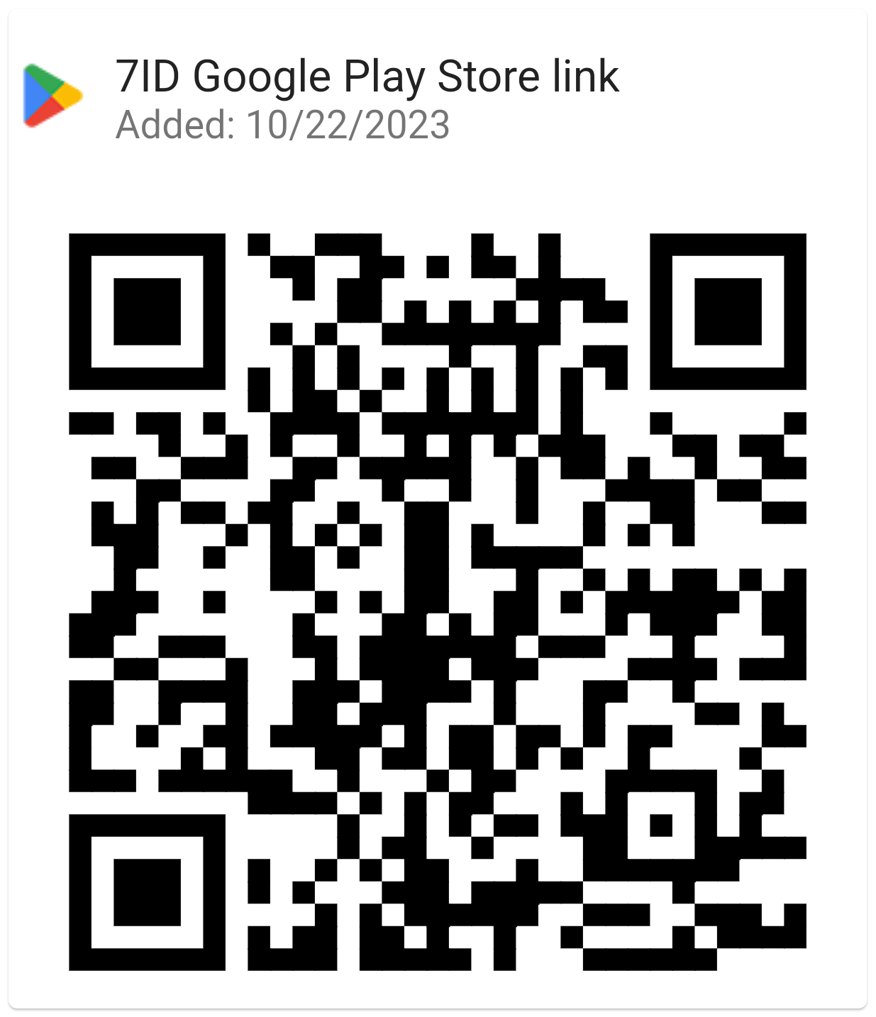 7ID'yi Google Play'den indirin